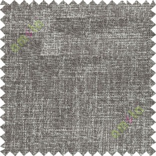 Grey brown jute finish poly sofa upholstery fabric